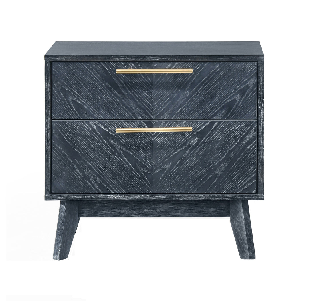 Diana - Modern Grey Ash Nightstand