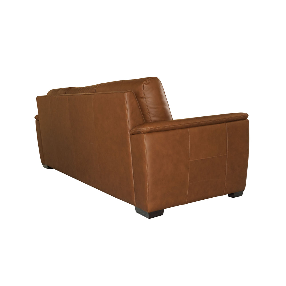 Henry Leather Sofa in Caramel