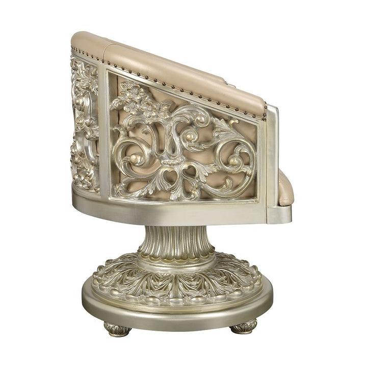 sorina-arm-chair-synthetic-leather-antique-gold