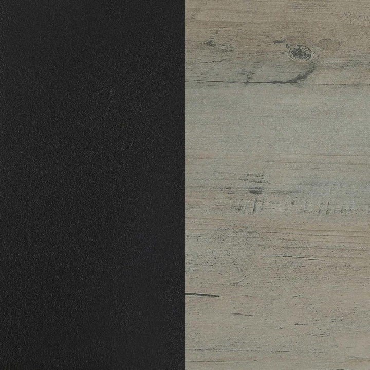 Arlette - 2 Door Mobile Home Bar Wine Cabinet - Sandy Black