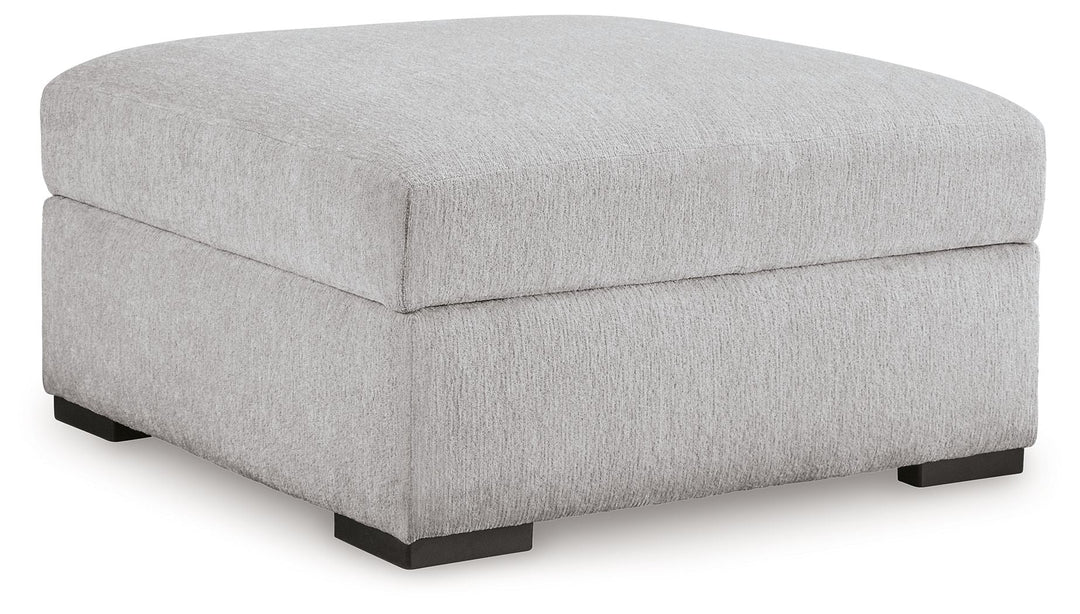 Gabyleigh - Ottoman With Storage - Nickel