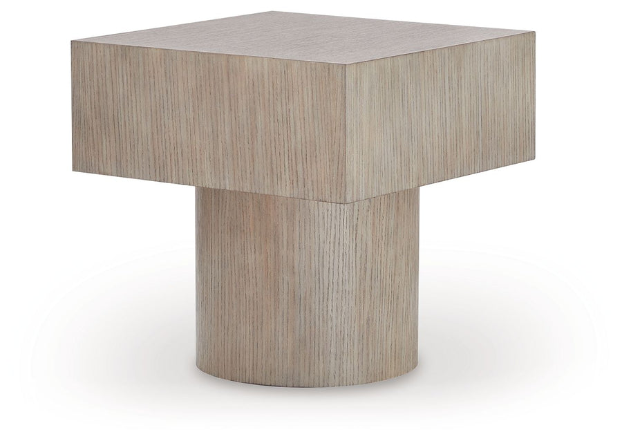 Jorielyn - Square End Table - Light Grayish Brown by Ashley Furniture product image