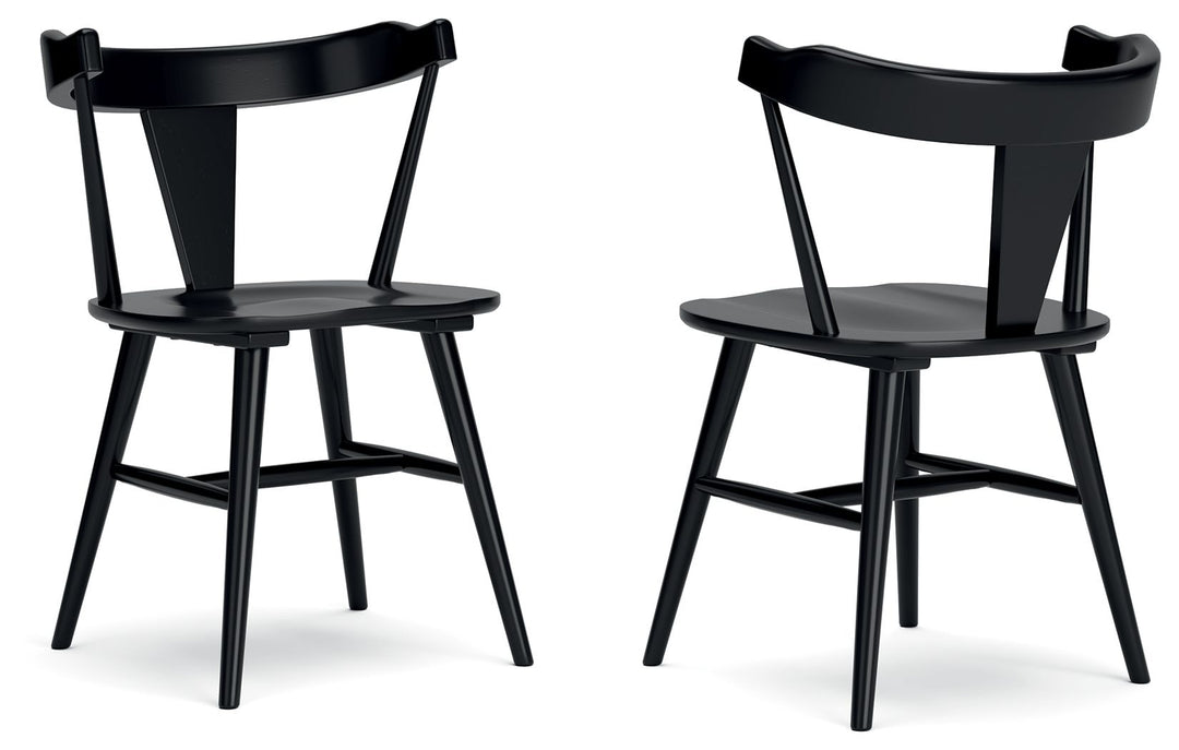 Gretlynn - Dining Room Side Chair (Set of 2) - Black