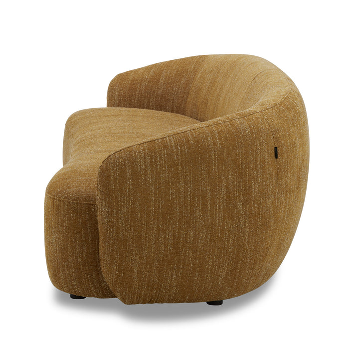 Norris - Modern Mustard Fabric Sofa