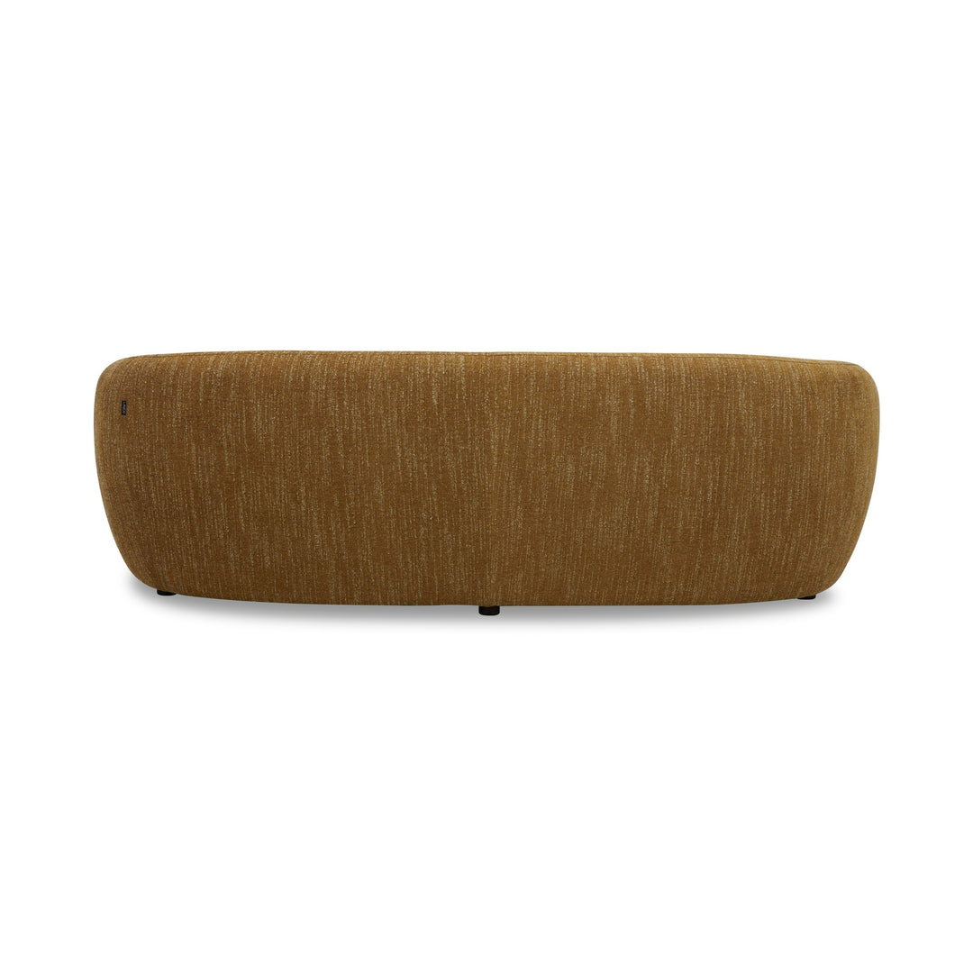 Norris  Modern Mustard Fabric Sofa