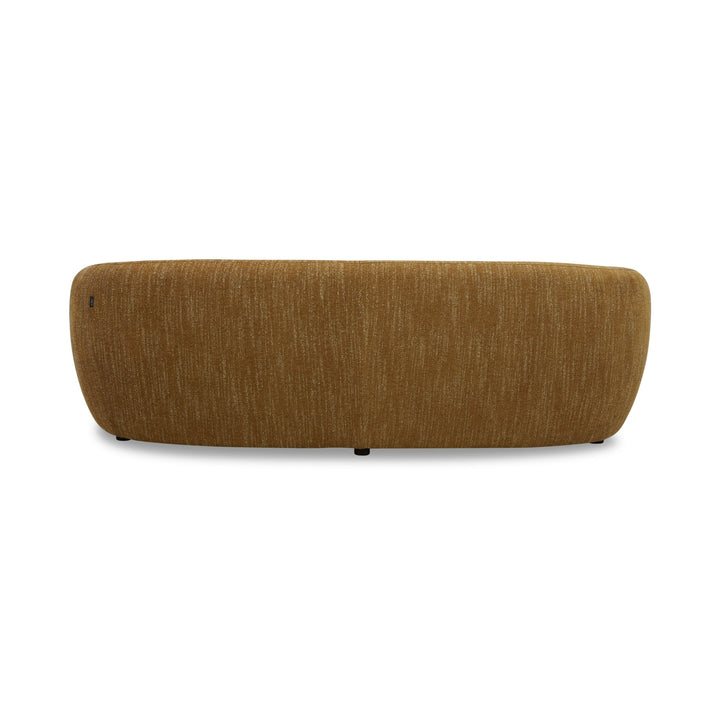 Norris  Modern Mustard Fabric Sofa