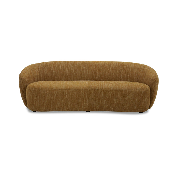 Norris - Modern Mustard Fabric Sofa