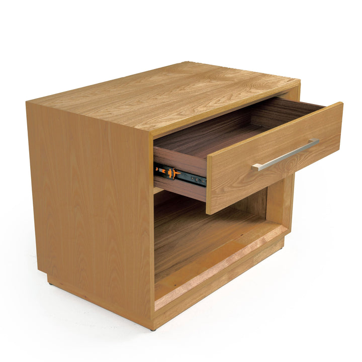 Santa Barbara - Modern Natural Nightstand