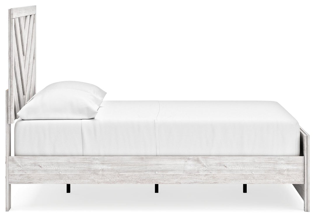 Cayboni - Full Panel Bed - Whitewash by Ashley Furniture product image
