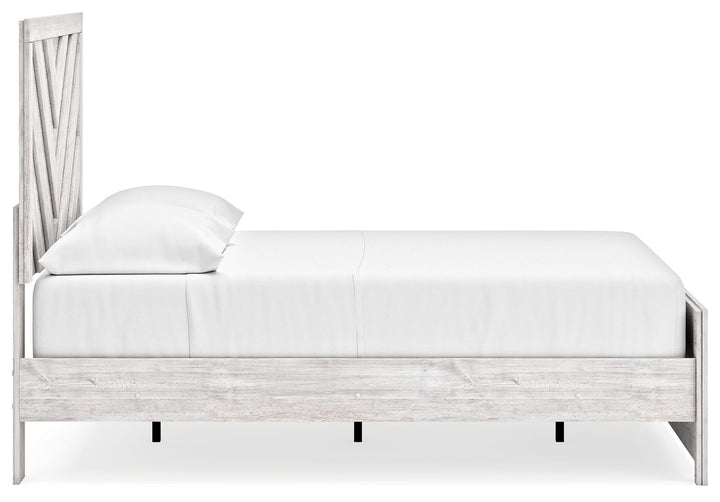 Cayboni - Full Panel Bed - Whitewash by Ashley Furniture product image