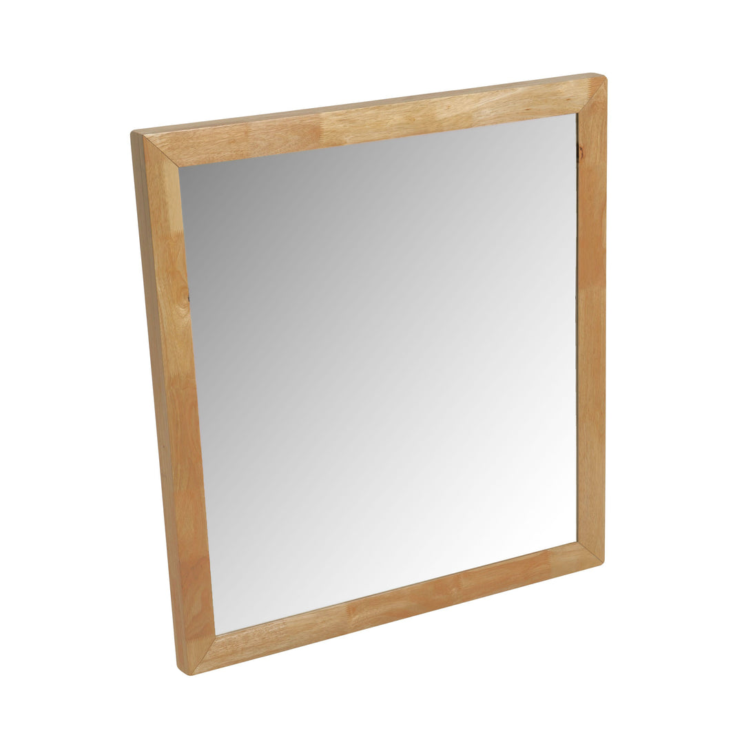 Santa Barbara - Modern Natural Rectangular Mirror