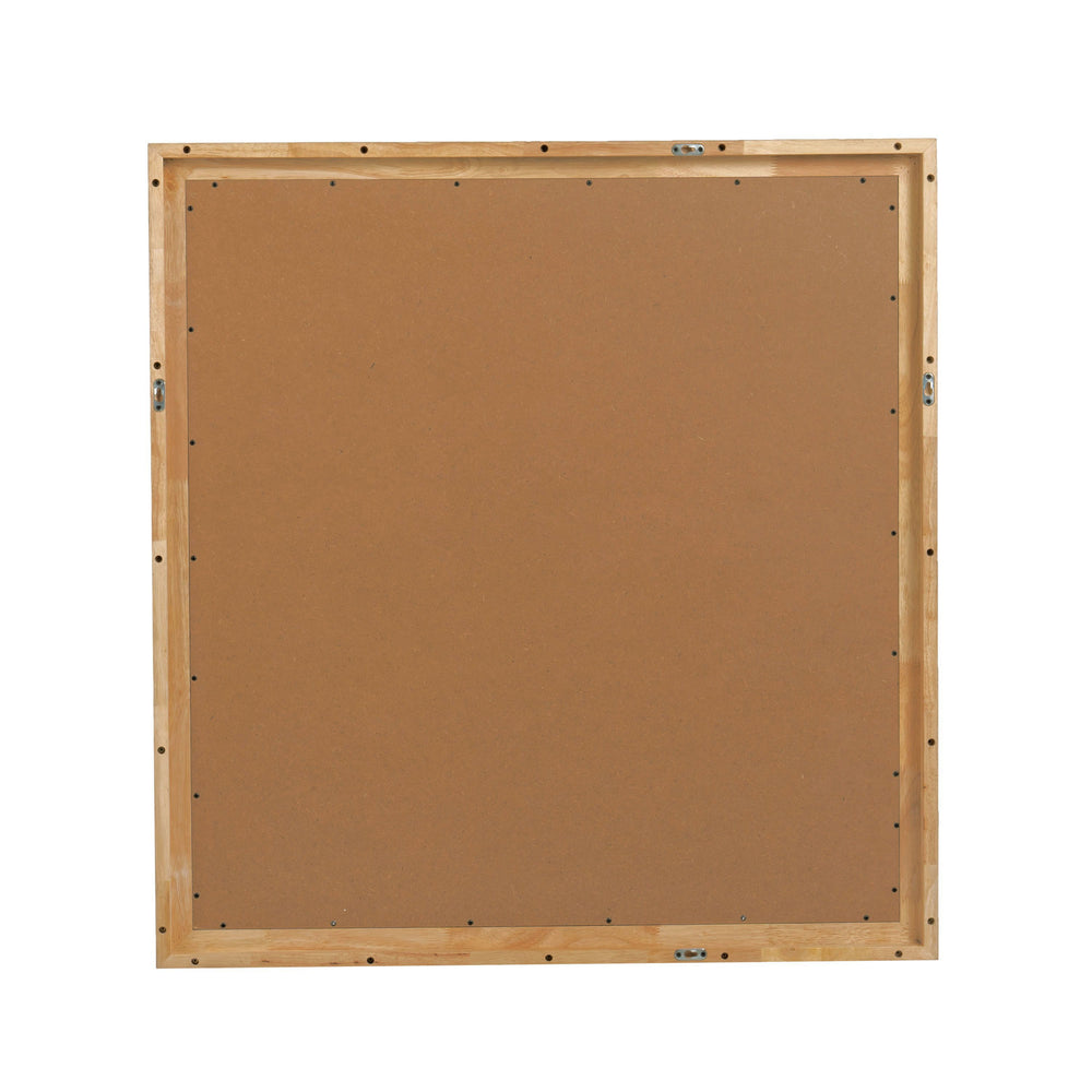 Santa Barbara - Modern Natural Rectangular Mirror - View 3