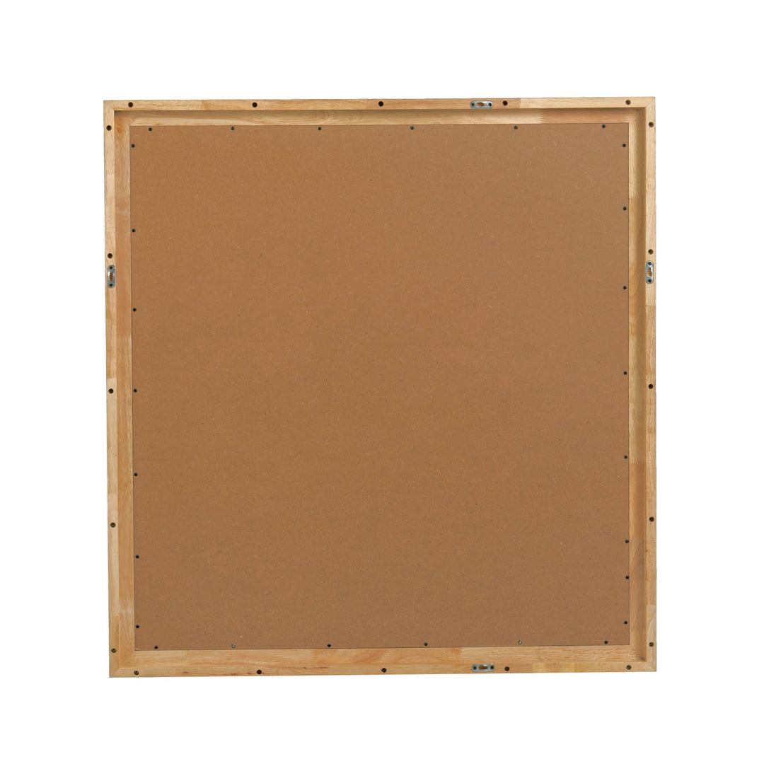 Santa Barbara - Modern Natural Rectangular Mirror