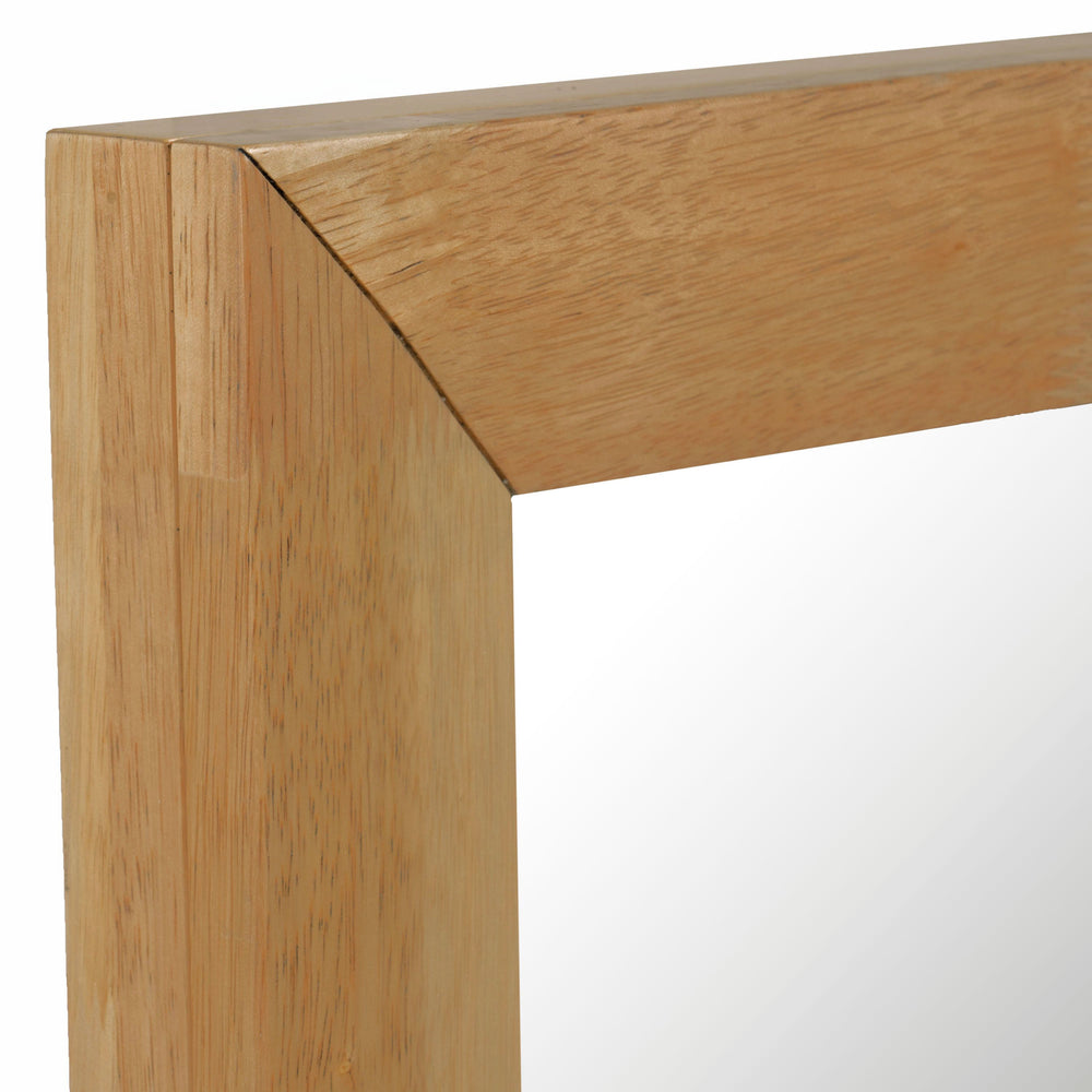 Santa Barbara - Modern Natural Rectangular Mirror - View 4