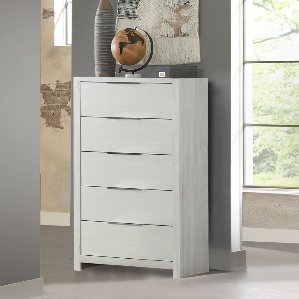 ACME Furniture Jehoram Chest Beige Linen & Beige