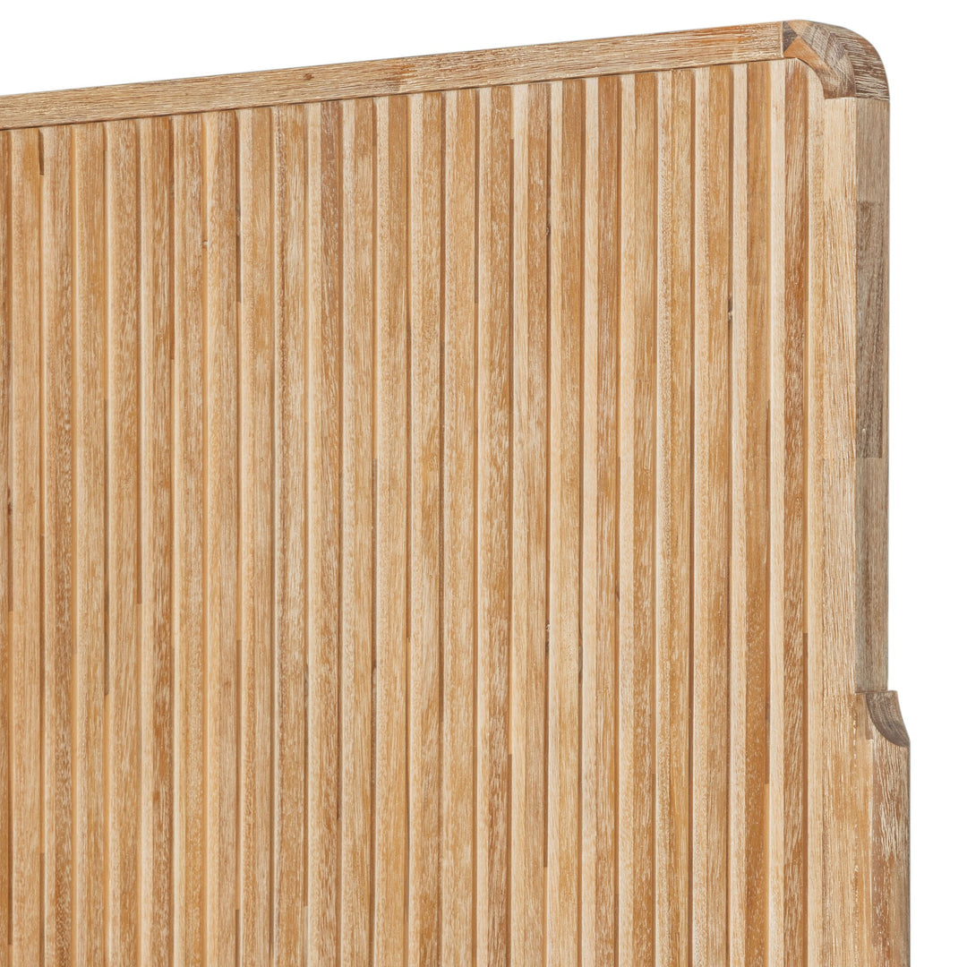 Mikala - Modern Natural Oak Bed