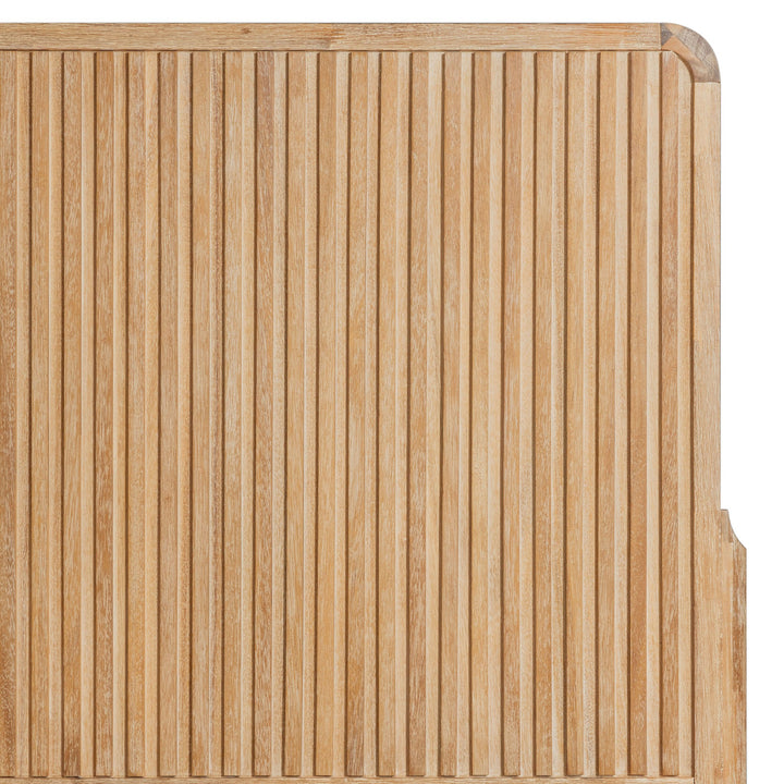 Mikala - Modern Natural Oak Bed