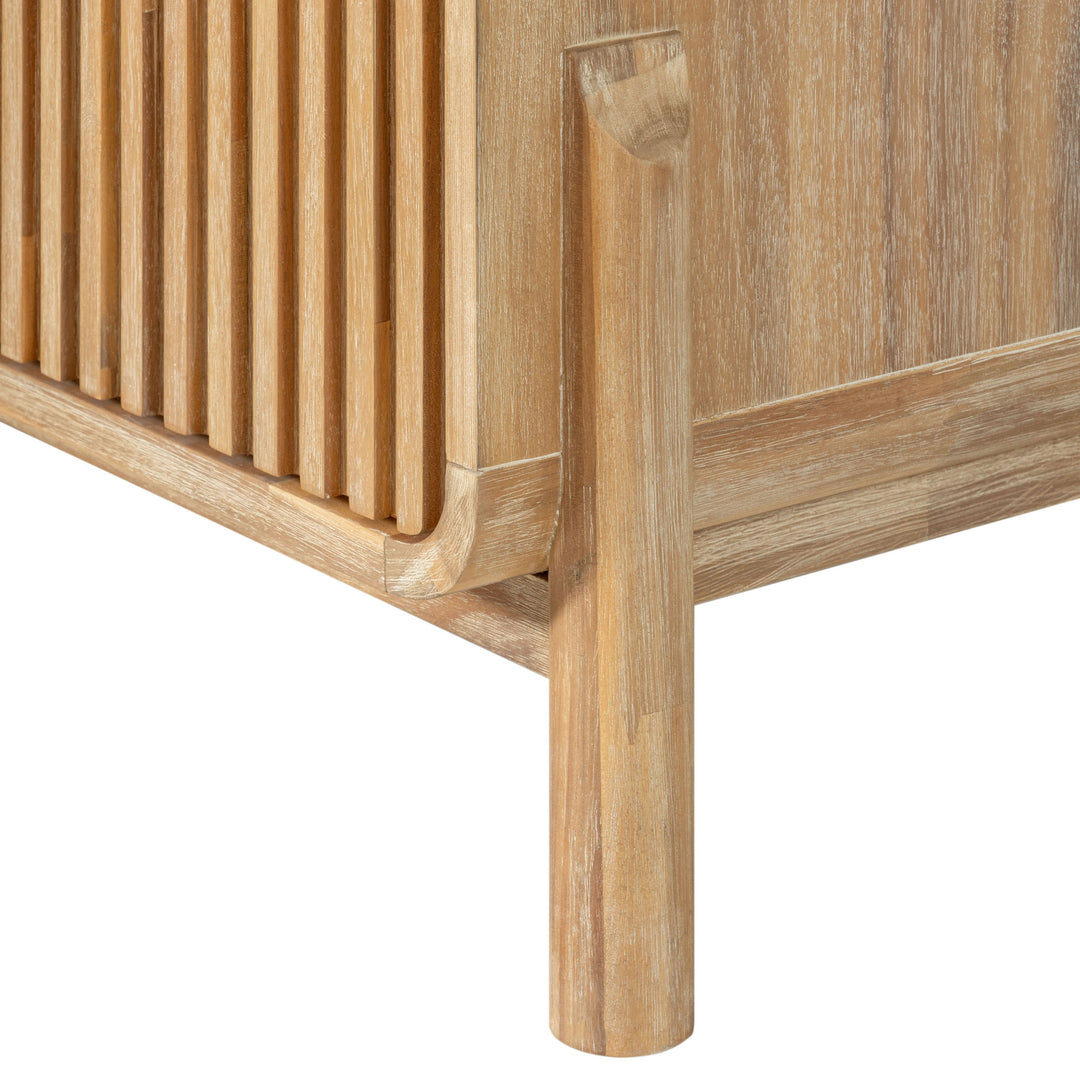 Mikala - Modern Natural Oak Nightstand
