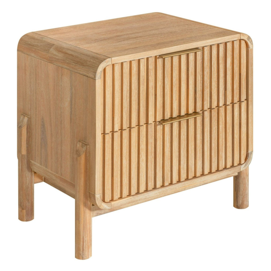 Mikala - Modern Natural Oak Bedroom Set