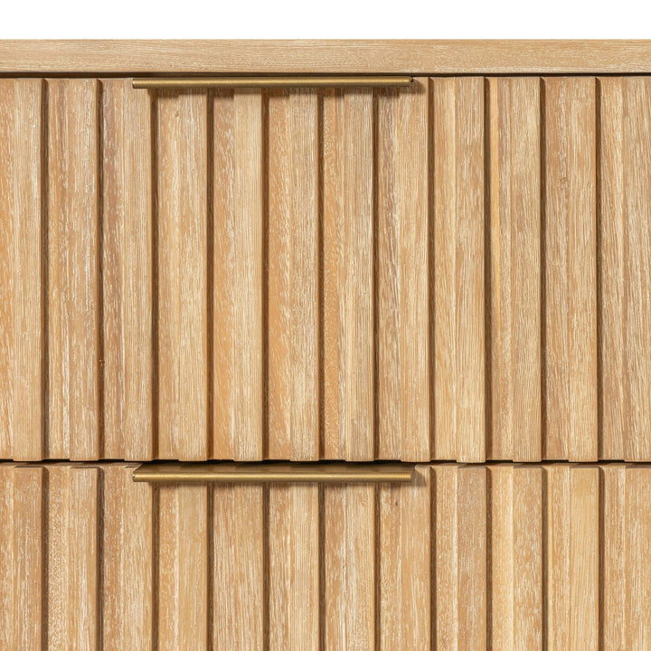 Mikala - Modern Natural Oak Bedroom Set