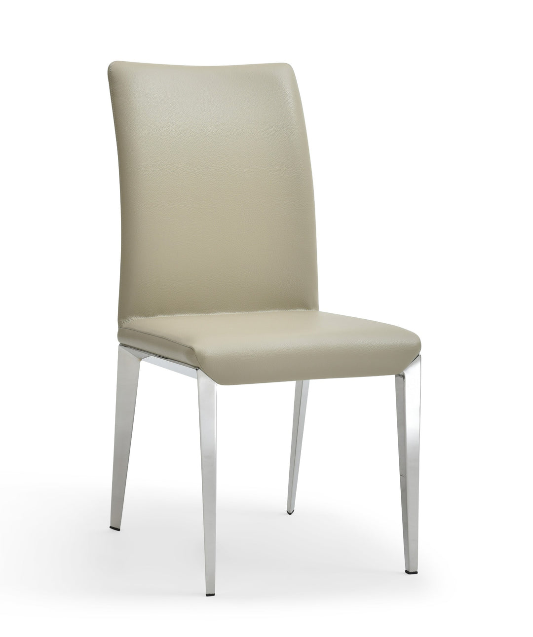 Taryn - Modern Light Grey + Stainless Steel Dining Chair (Set of 2)