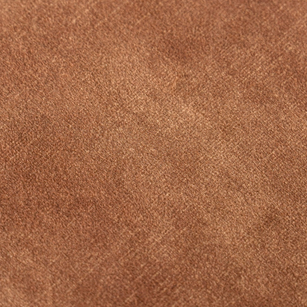 Saehee - Modern Camel Velvet Fabric Dining Chair - View 6