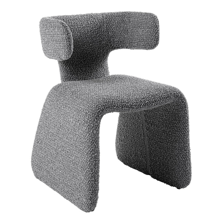 Bergman - Modern Light Grey Fabric Dining Chair
