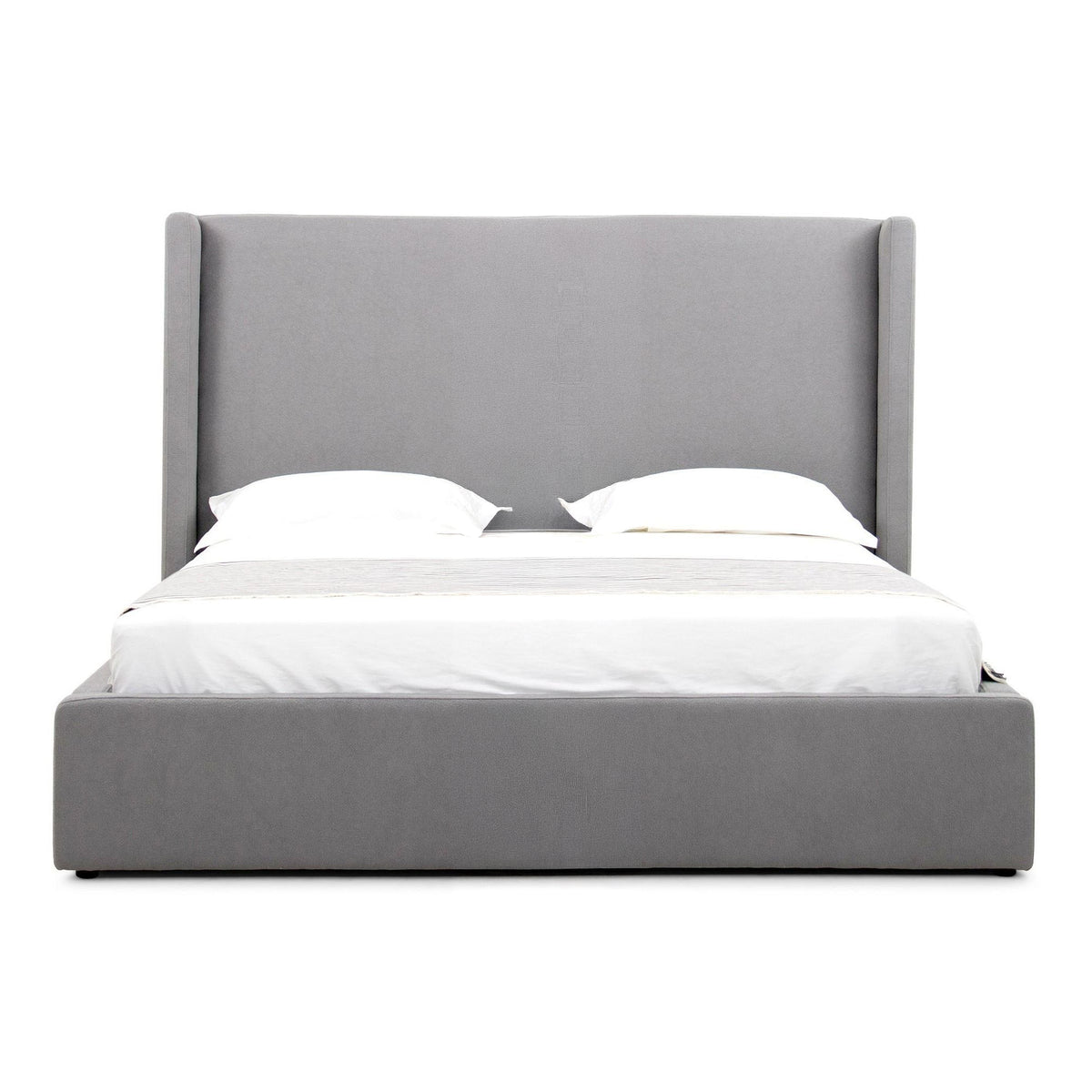 Byrne - Modern Grey Fabric Bed
