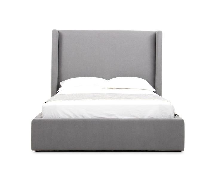 Byrne  Modern Grey Fabric Bed