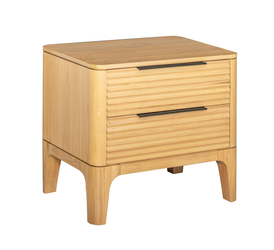 Seattle - Modern Natural Oak Nightstand