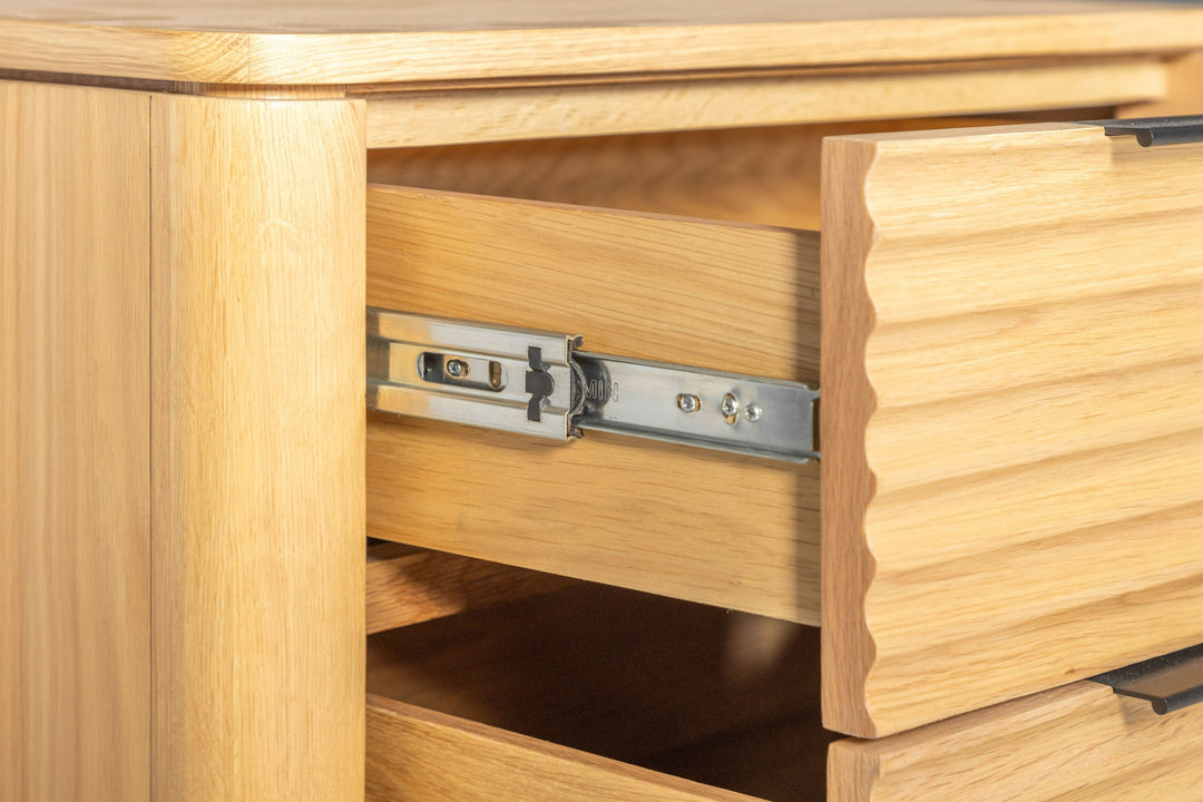 Seattle - Modern Natural Oak Nightstand
