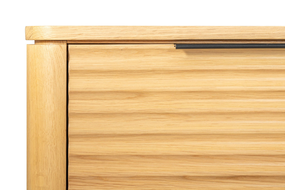 Seattle - Modern Natural Oak Nightstand - View 9
