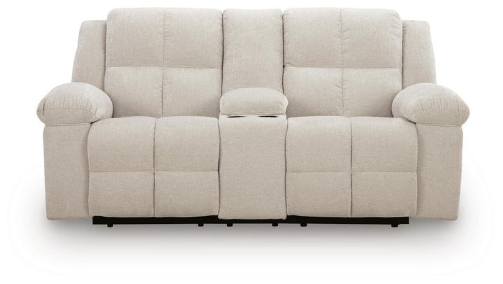 Orlen Reclining Loveseat with Console - Winter (4)
