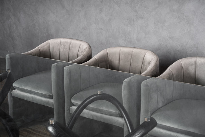 Mason Modern Glass & Black Ash Dining Table