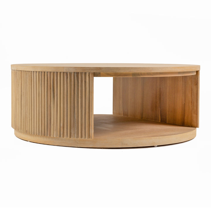 Jacobson - Modern Natural Acacia Coffee Table