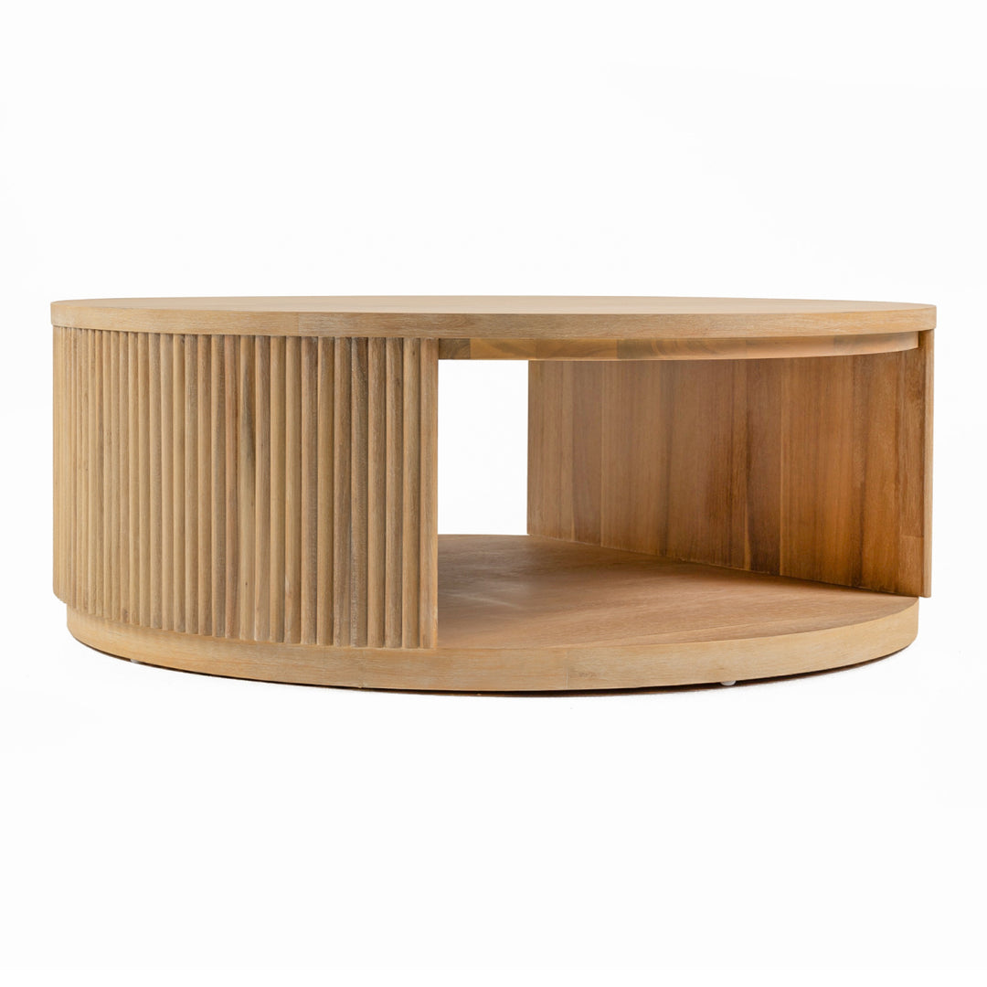 Jacobson - Modern Natural Acacia Coffee Table