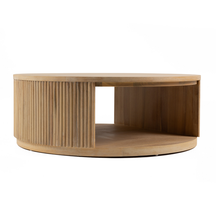 Jacobson - Modern Natural Acacia Coffee Table