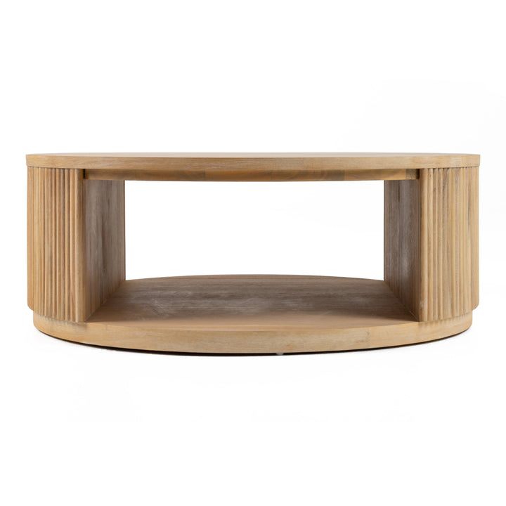 Jacobson - Modern Natural Acacia Coffee Table