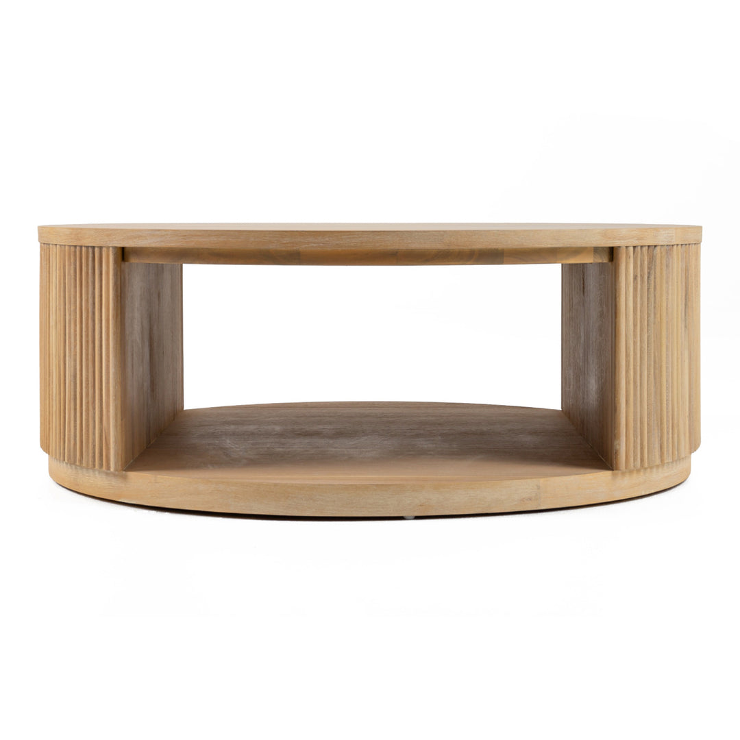 Jacobson - Modern Natural Acacia Coffee Table