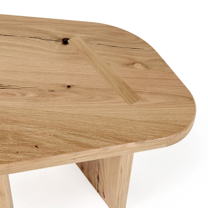 Jack - Modern Natural Wood Coffee Table Set