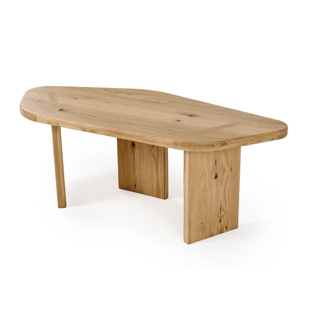 Jack - Modern Natural Wood Coffee Table Set - View 6