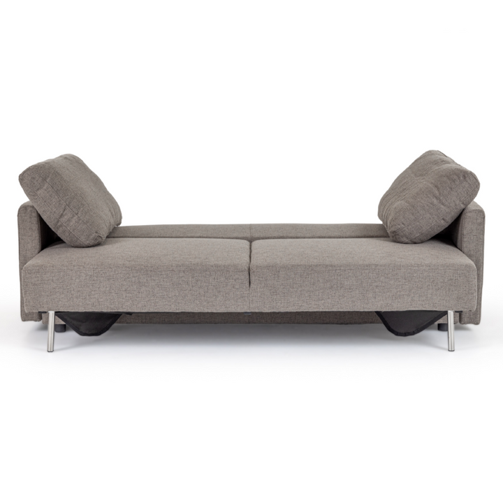 Fredonia Modern Grey Fabric Sofa Bed w/ Storage