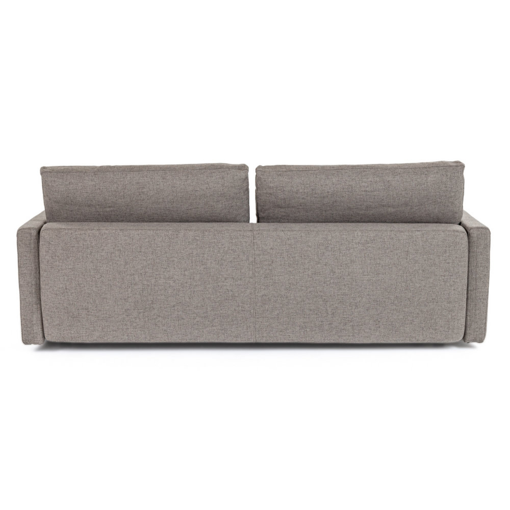 Fredonia Modern Grey Fabric Sofa Bed w/ Storage - View 6