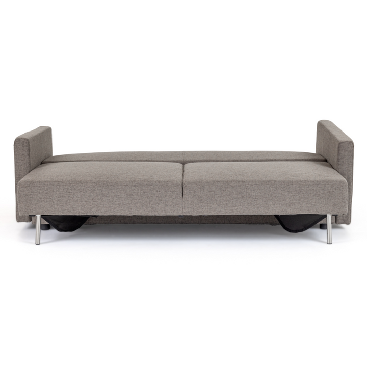 Fredonia Modern Grey Fabric Sofa Bed w/ Storage