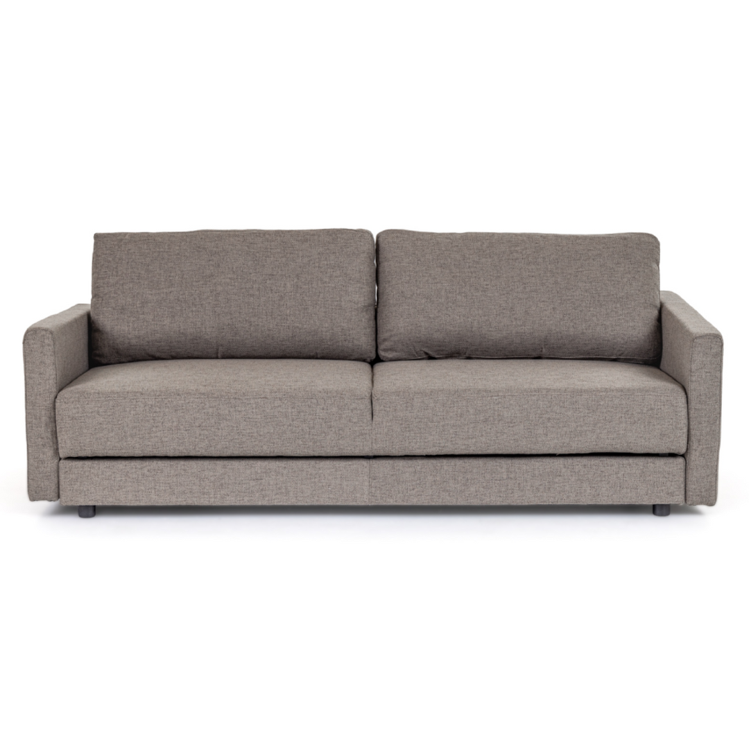 Fredonia Modern Grey Fabric Sofa Bed w/ Storage
