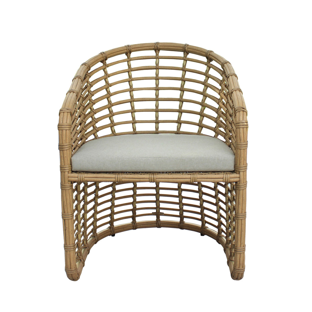 Mina - Outdoor Bamboo Wicker Dining Set