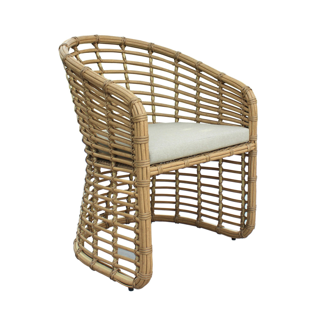 Mina - Outdoor Bamboo Wicker Dining Set