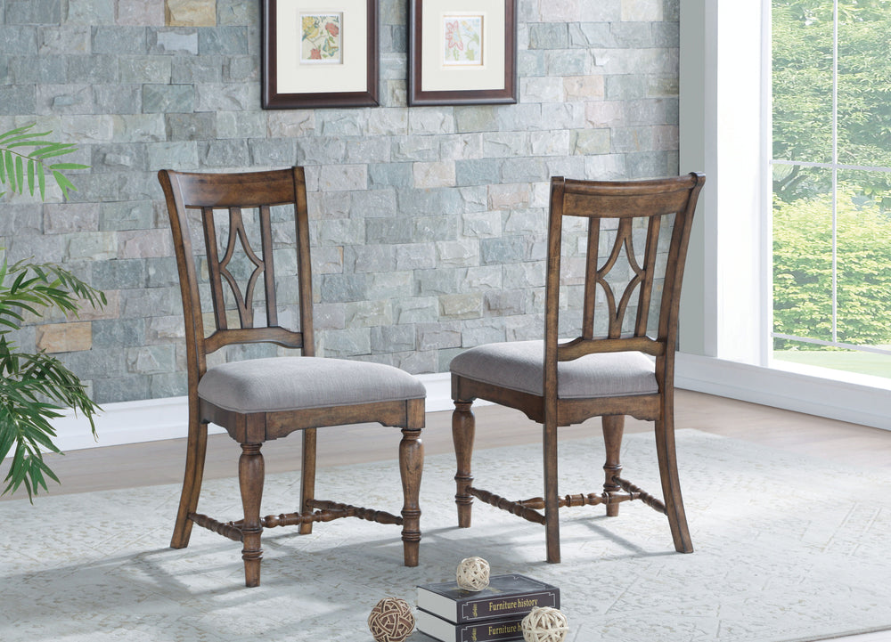 Plymouth Pair of Upholstered Dining Chairs