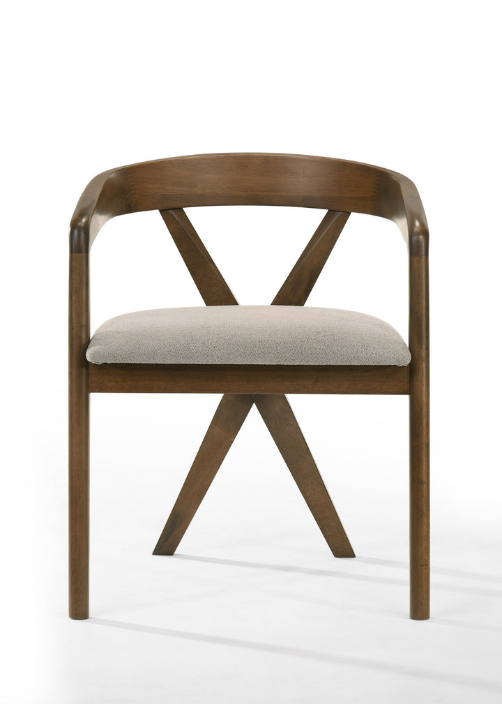 Nancy + Weiss - Mid-Century Modern Marble + Walnut Dining Table Set