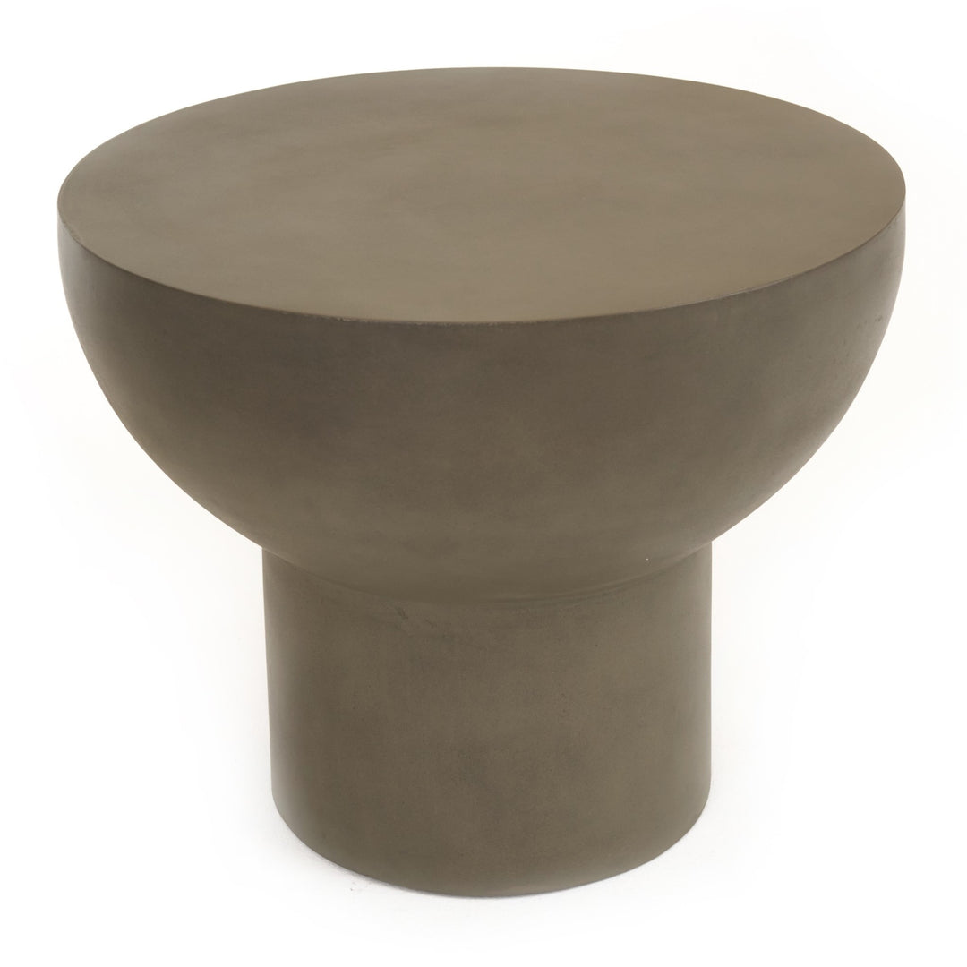 Fate - Modern Grey Concrete End Table